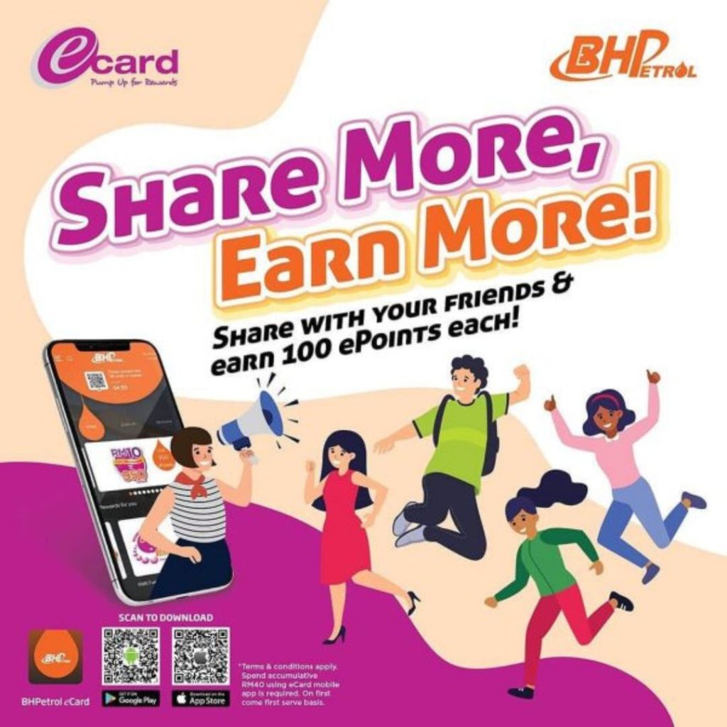 BHPetrol Share More, Earn More