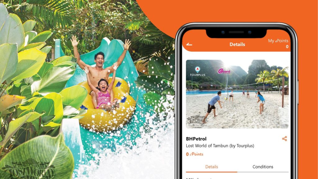 BHPetrol eCard App Lost World in Tambun by Tourplus Promo Code