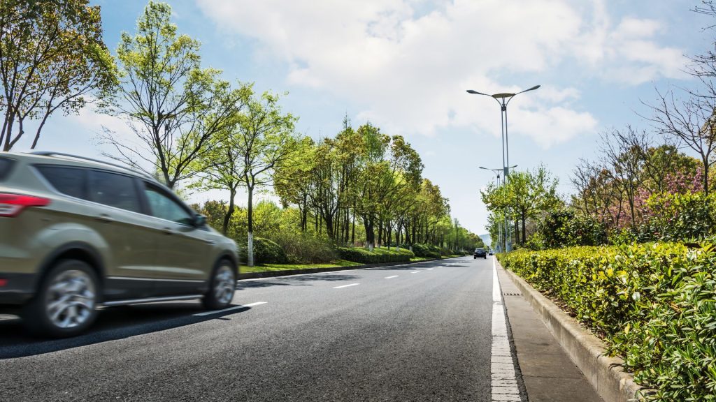 Environmental friendly car driving experience