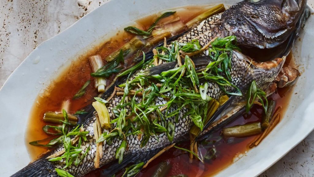 Chinese Steam Fish With Soy Sauce